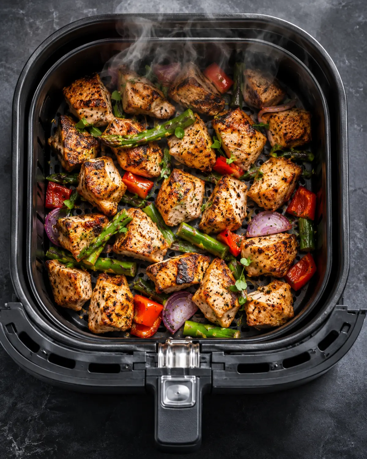 Air Fryer High Protein Meal Prep | The Lazy Cook Guide